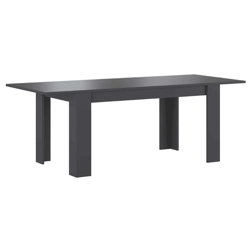 Mesa Extensível AMBIHOME BRAGANÇA 01 - Grafite, 160 a 220cm
