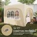 Carpa Plegable Metal, Tela Oxford Outsunny Carpa Plegable Metal, Tela Oxford Outsunny Crudo