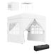 Carpa Plegable Metal, Tela Oxford Outsunny Carpa Plegable Metal, Tela Oxford Outsunny Blanco