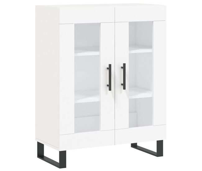 Vidaxl aparador de madera de ingeniería blanco 69,5x34x90 cm