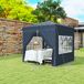 Carpa Plegable Metal, Tela Oxford Outsunny Carpa Plegable Metal, Tela Oxford Outsunny Azul