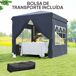 Carpa Plegable Metal, Tela Oxford Outsunny Carpa Plegable Metal, Tela Oxford Outsunny Azul