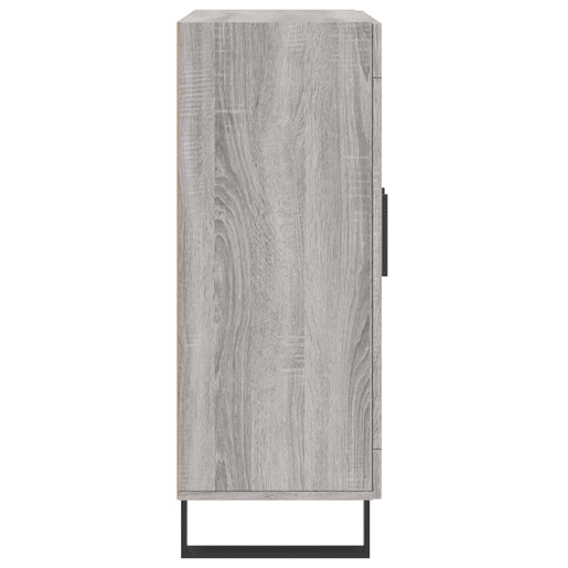vidaXL Aparador 69,5x34x90 cm derivados de madeira cinzento sonoma vidaXL Aparador 69,5x34x90 cm derivados de madeira cinzento sonoma
