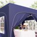 Carpa Plegable Metal, Tela Oxford Outsunny Carpa Plegable Metal, Tela Oxford Outsunny Azul