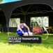 Carpa Plegable Metal, Tela Oxford Outsunny Carpa Plegable Metal, Tela Oxford Outsunny Gris