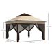 Carpa Plegable Acero, Tela Oxford Outsunny Carpa Plegable Acero, Tela Oxford Outsunny Crudo