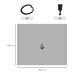 Laterales para Carpa Poliéster Outsunny Laterales para Carpa Poliéster Outsunny Gris
