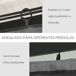 Laterales para Carpa Poliéster Outsunny Laterales para Carpa Poliéster Outsunny Gris