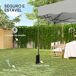 Carpa Plegable Metal, Tela Oxford Outsunny Carpa Plegable Metal, Tela Oxford Outsunny Blanco