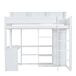 Cama alta para niños Cama alta para niños Blanco