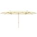 Sombrilla Doble Acero, Poliéster Outsunny Sombrilla Doble Acero, Poliéster Outsunny Crudo
