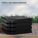 Base para Sombrilla HDPE Outsunny Base para Sombrilla HDPE Outsunny Negro