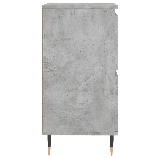 vidaXL Aparador 60x35x70 cm derivados de madeira cinzento cimento