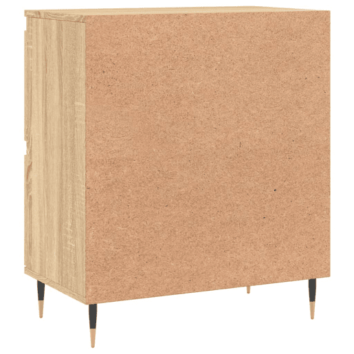 vidaXL Aparador 60x35x70 cm derivados de madeira cor carvalho sonoma