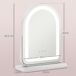 Espejo Tocador Vidrio, Metal HOMCOM, hogar - decoración Espejo Tocador Vidrio, Metal HOMCOM, hogar - decoración Blanco
