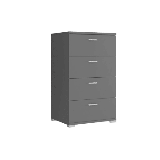 Cómoda AMBIHOME KODA 01 - Gafite, 50x40x85cm