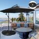 Base para Sombrilla HDPE Outsunny Base para Sombrilla HDPE Outsunny Negro