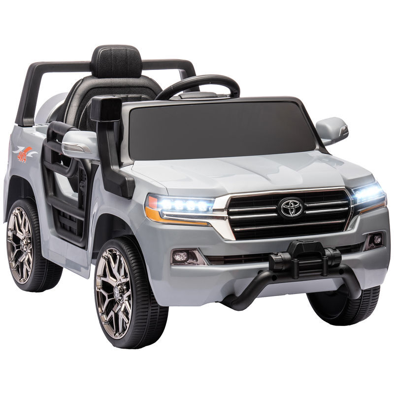 Coche Eléctrico Infantil Plástico, Metal AIYAPLAY Gris