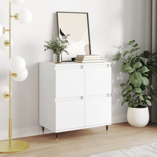 vidaXL Aparador 60x35x70 cm derivados de madeira branco vidaXL Aparador 60x35x70 cm derivados de madeira branco