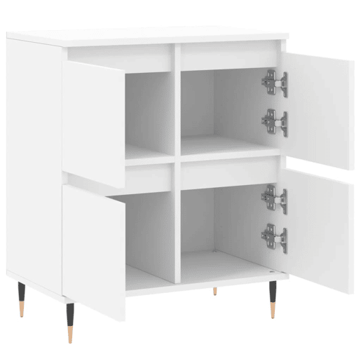 vidaXL Aparador 60x35x70 cm derivados de madeira branco vidaXL Aparador 60x35x70 cm derivados de madeira branco