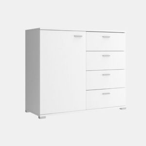 Cómoda AMBIHOME KODA 02 - Branco, 100x40x85cm