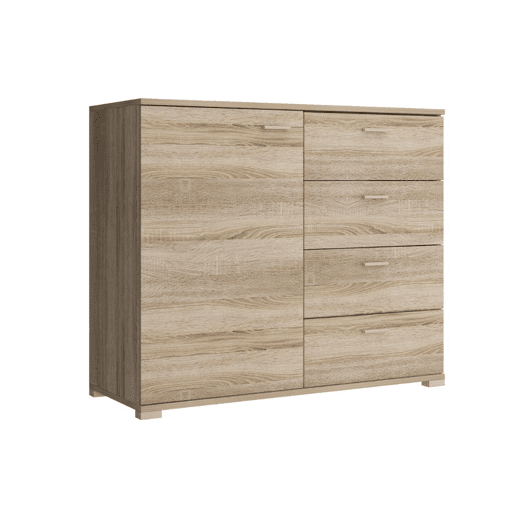 Cómoda AMBIHOME KODA 02 - Carvalho Sonoma, 100x40x85cm