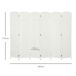 Biombo Polipropileno, Pino HOMCOM, hogar - decoración Biombo Polipropileno, Pino HOMCOM, hogar - decoración Blanco