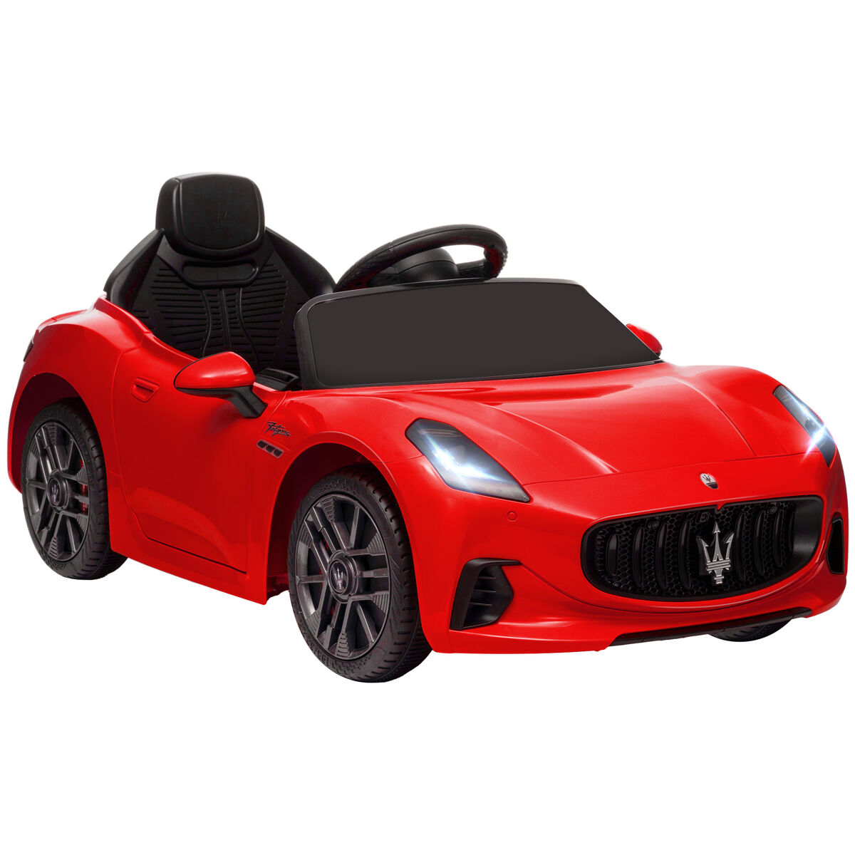 Coche Eléctrico Infantil Plástico, Metal AIYAPLAY Rojo
