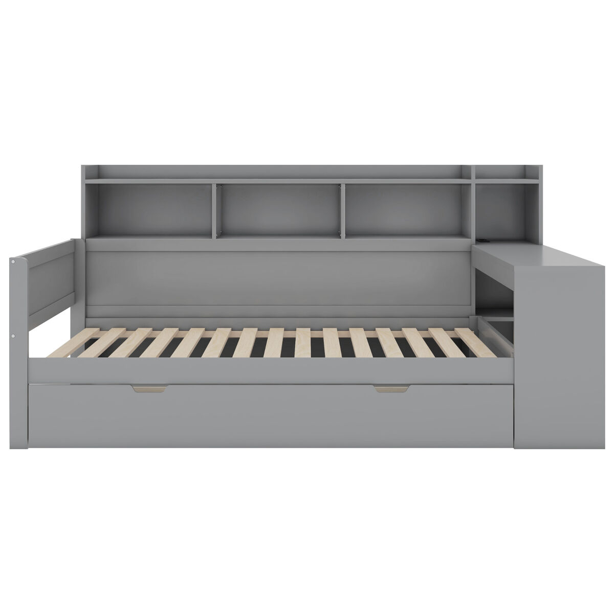 Camas individuales 121x229 Gris