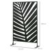 Biombo para Exterior Acero Outsunny, hogar - decoración Biombo para Exterior Acero Outsunny, hogar - decoración Negro