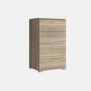 Cómoda AMBIHOME KODA 01 - Carvalho Sonoma, 50x40x85cm