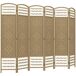 Biombo Bambú, Papel HOMCOM, hogar - decoración Biombo Bambú, Papel HOMCOM, hogar - decoración Marrón