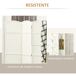Biombo Polipropileno, Pino HOMCOM, hogar - decoración Biombo Polipropileno, Pino HOMCOM, hogar - decoración Blanco