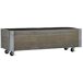 Jardinera de Madera Madera de Abeto, Metal Outsunny Jardinera de Madera Madera de Abeto, Metal Outsunny Gris