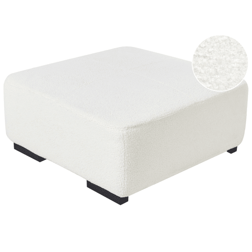Repousa-pés LUNGO Bouclé Branco Repousa-pés LUNGO Bouclé Branco