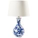 Beliani Lámpara de mesa CARMEN Beliani Lámpara de mesa CARMEN Blanco/ Azul