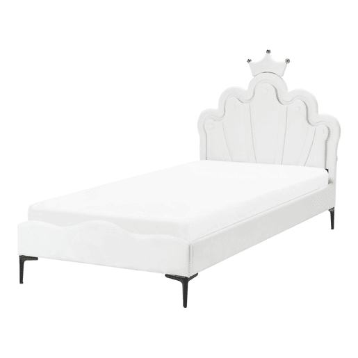 Beliani Cama infantil Veludo RUBIAN