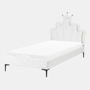 Beliani Cama infantil Veludo RUBIAN