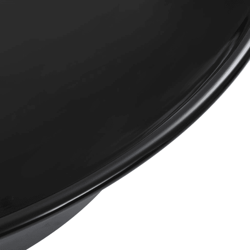 Lavatório - Lavabo - Pia de banheiro 41x12,5 cm cerâmica preto