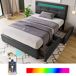 Cama individual 100x208 Cama individual 100x208 Gris