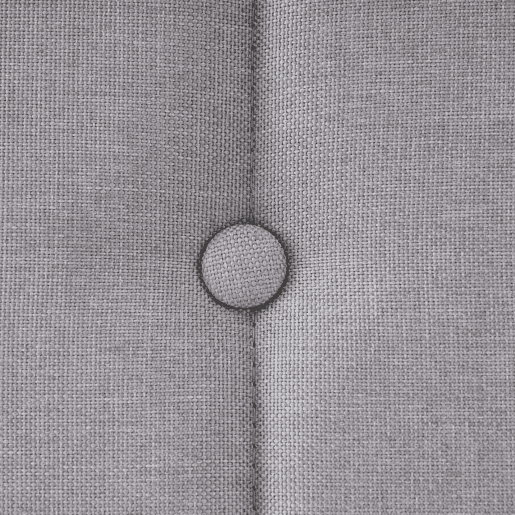 Cama estofada em linho 140x200 cm - com portas de carga e estrado - Cinzento