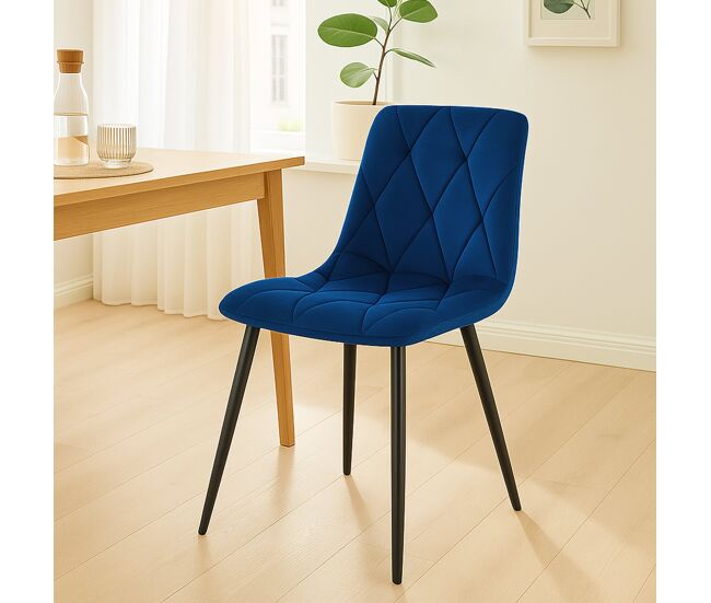 Silla de comedor - Clairton - Terciopelo