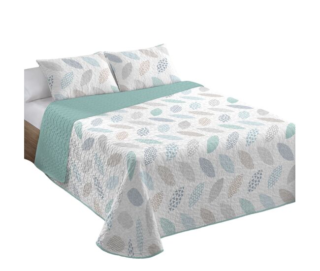 Colcha bouti acolchada tanble cama 105cm donegal collections