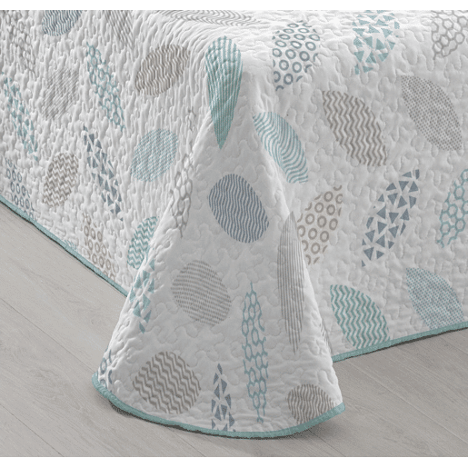 Colcha acolchoada Bouti Tanble Cama 90cm Donegal Collections