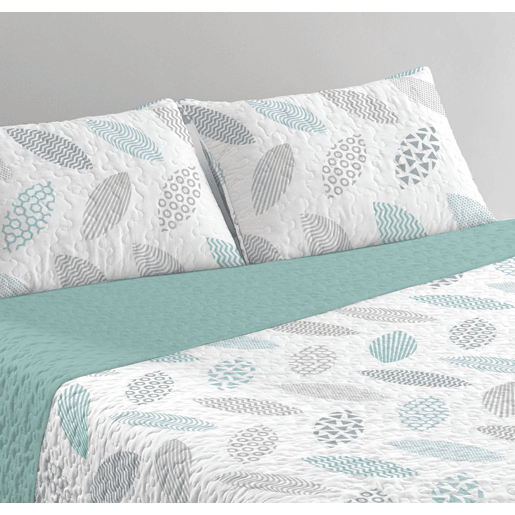 Colcha acolchoada Bouti Tanble Cama 90cm Donegal Collections