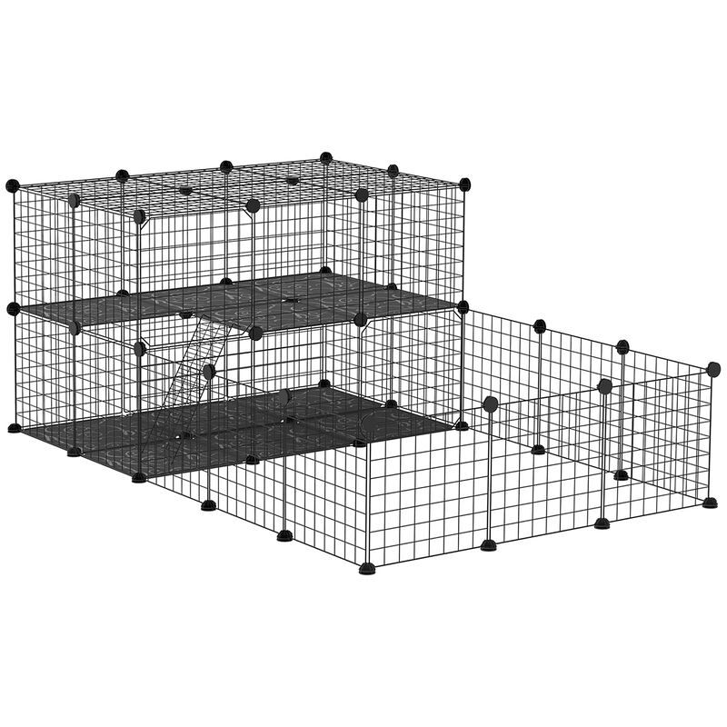 Parque para Mascota Metal, PP PawHut