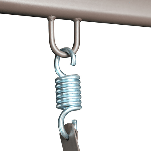 Outsunny Banco Baloiço de Jardim de 3 Lugares com Teto 2 Almofadas Suporte para Bebidas e Estrutura de Metal para Terraço Balcão Exterior Carga Máxima 360kg 207x120,5x174 cm Preto