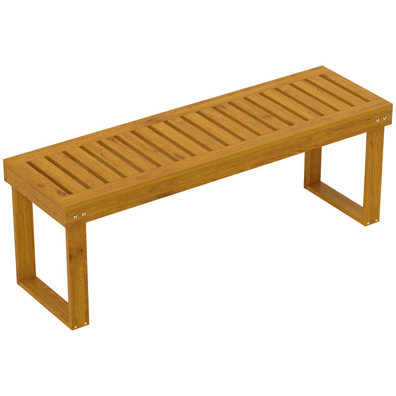 Banco de Jardín Madera de Pino Outsunny