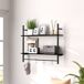 Estante de Pared HOMCOM, hogar - muebles de salón Estante de Pared HOMCOM, hogar - muebles de salón Negro