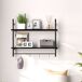Estante de Pared HOMCOM, hogar - muebles de salón Estante de Pared HOMCOM, hogar - muebles de salón Negro